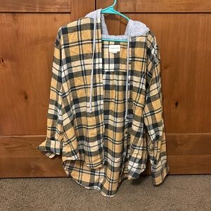 AE Hooded Flannel